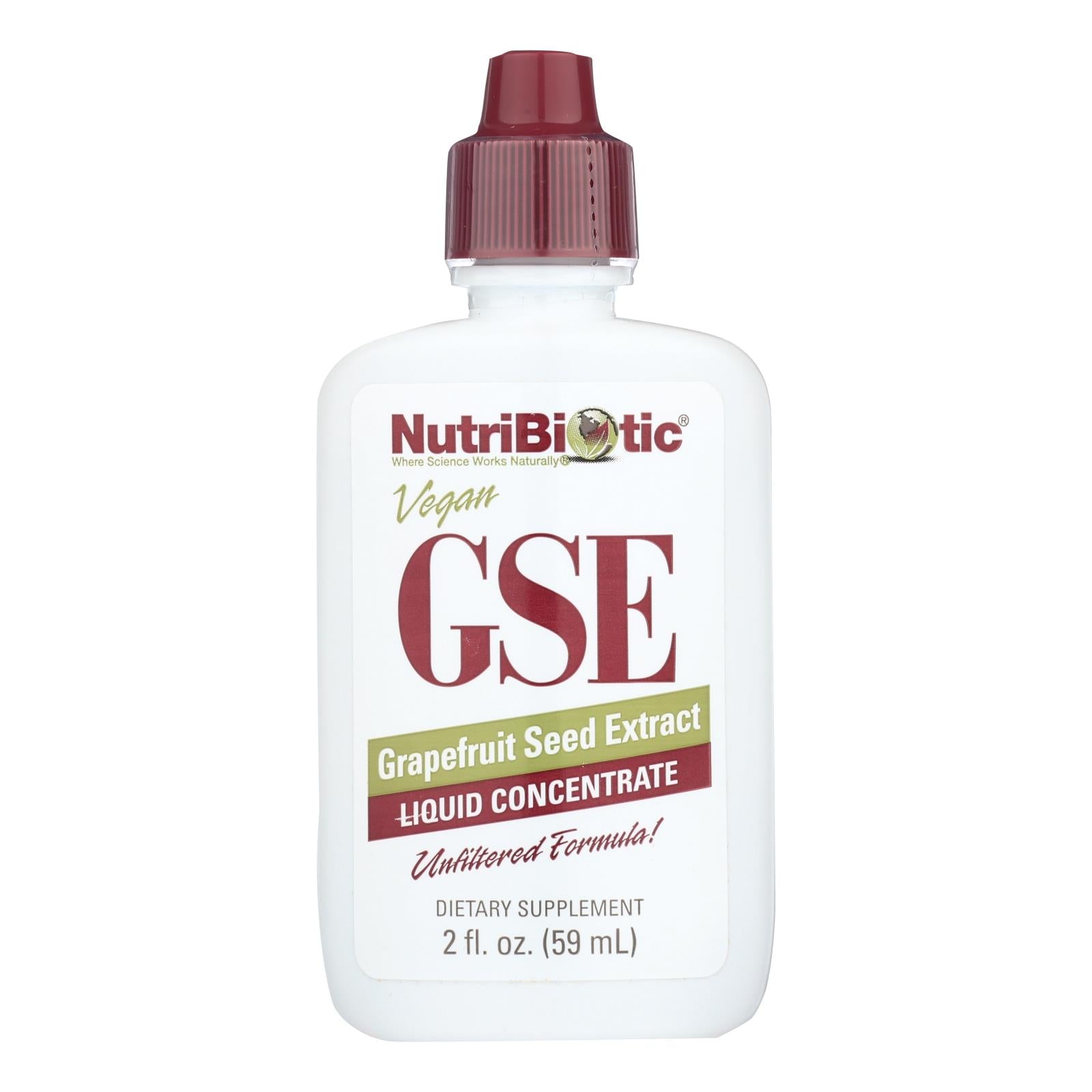 Nutribiotic - Supp Grapefruit Seed Concentrat - 1 Each 1-2 Fz - GreatEagleInc