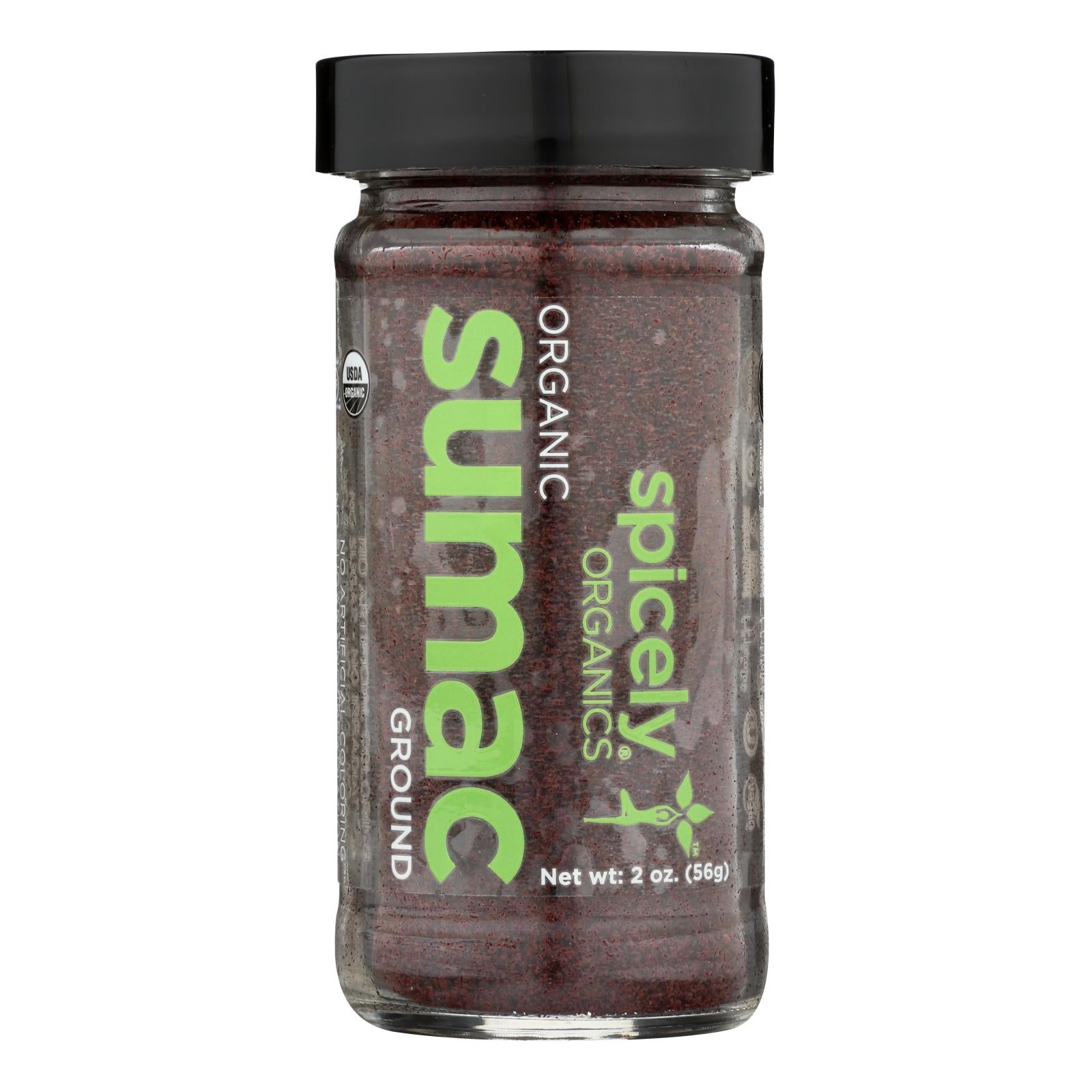Spicely Organics - Organic Sumac - Case Of 3 - 2 Oz. - GreatEagleInc