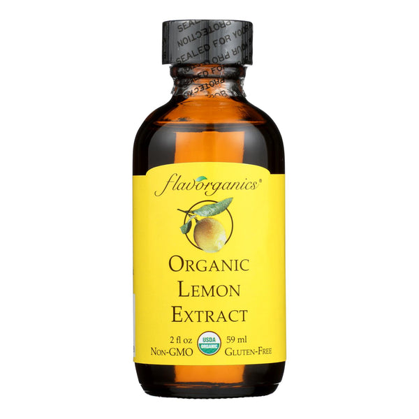 Flavorganics Organic Lemon Extract - 2 Oz - Eco-Friendly Home & Grocery