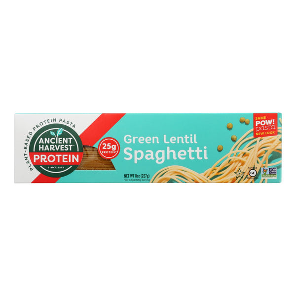 Ancient Harvest Green Lentil & Quinoa Supergrain Pasta - Spaghetti - Case Of 6 - 8 Oz - GreatEagleInc