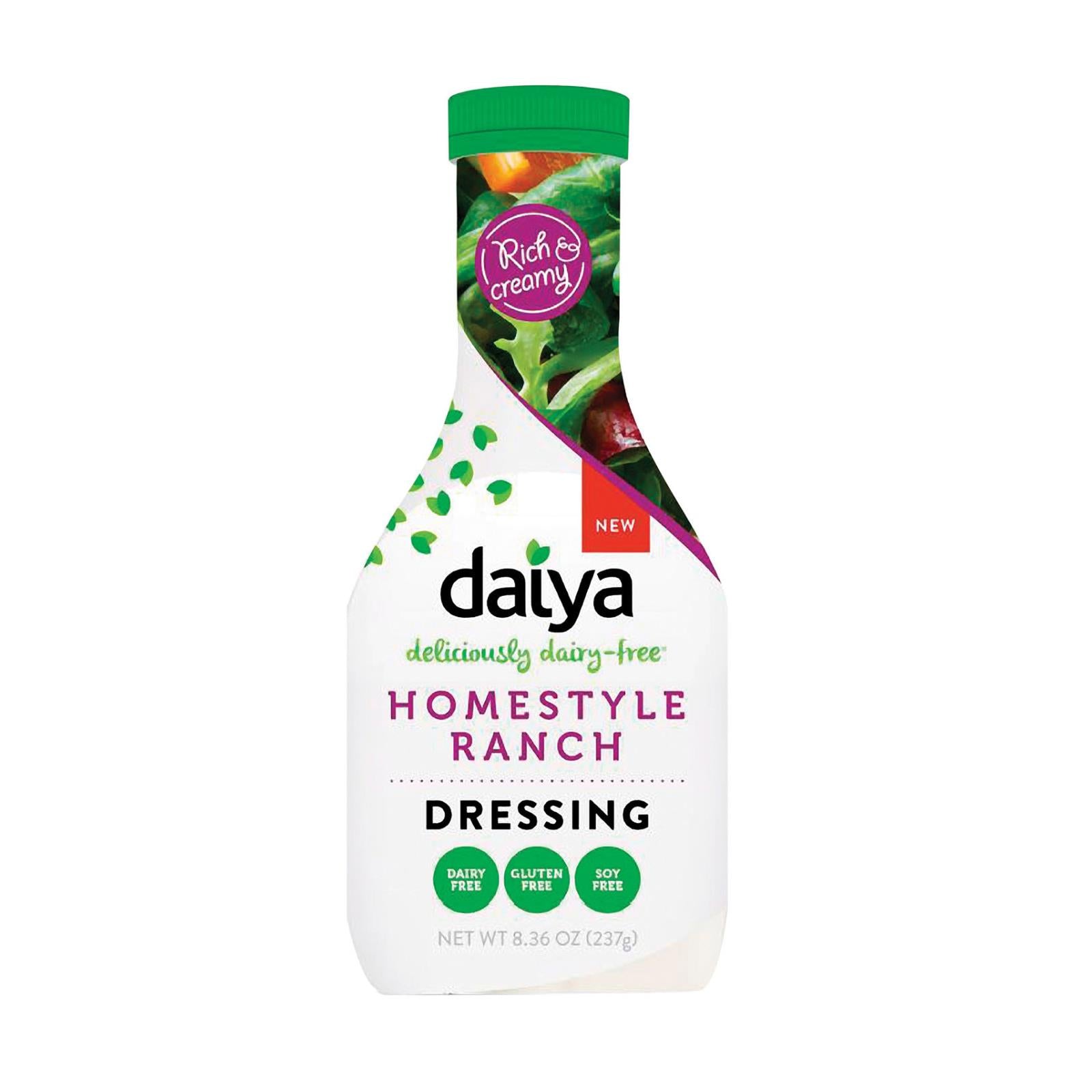 Daiya Foods - Dairy Free Salad Dressing - Homestyle Ranch - Case Of 6 - 8.36 Fl Oz. - GreatEagleInc