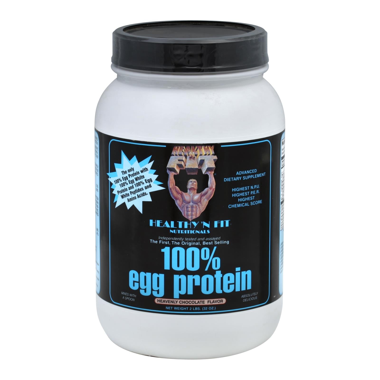 Healthy 'n Fit - 100% Egg Protein Pdw Chocolate - 1 Each - 2 Lb - GreatEagleInc