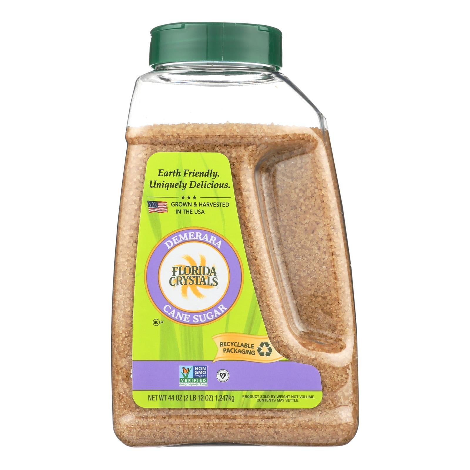 Florida Crystals Demerara Sugar Packets - Demerara - Case Of 6 - 44 Oz. - GreatEagleInc