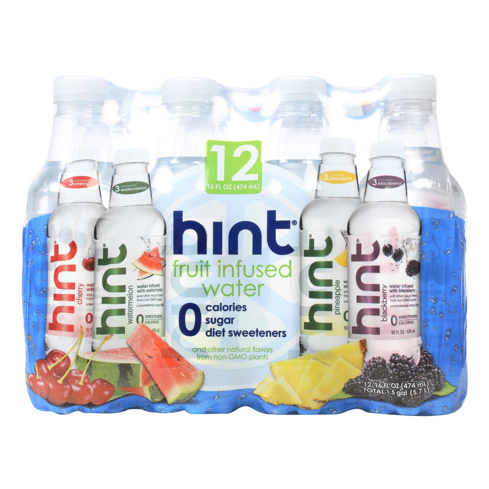 Hint Fruit Infused Water  - 1 Each - 12/16 Fz - GreatEagleInc