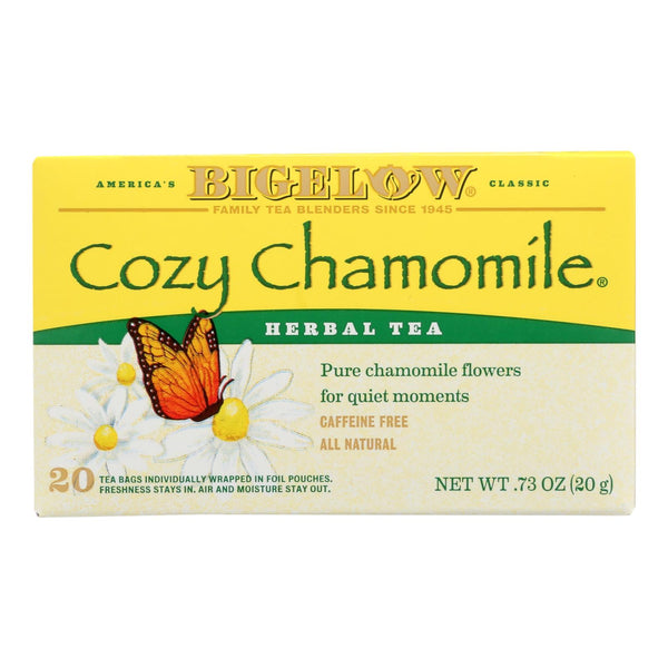 Bigelow Tea Herbal Tea - Cozy Chamomile - Case Of 6 - 20 Bag - GreatEagleInc