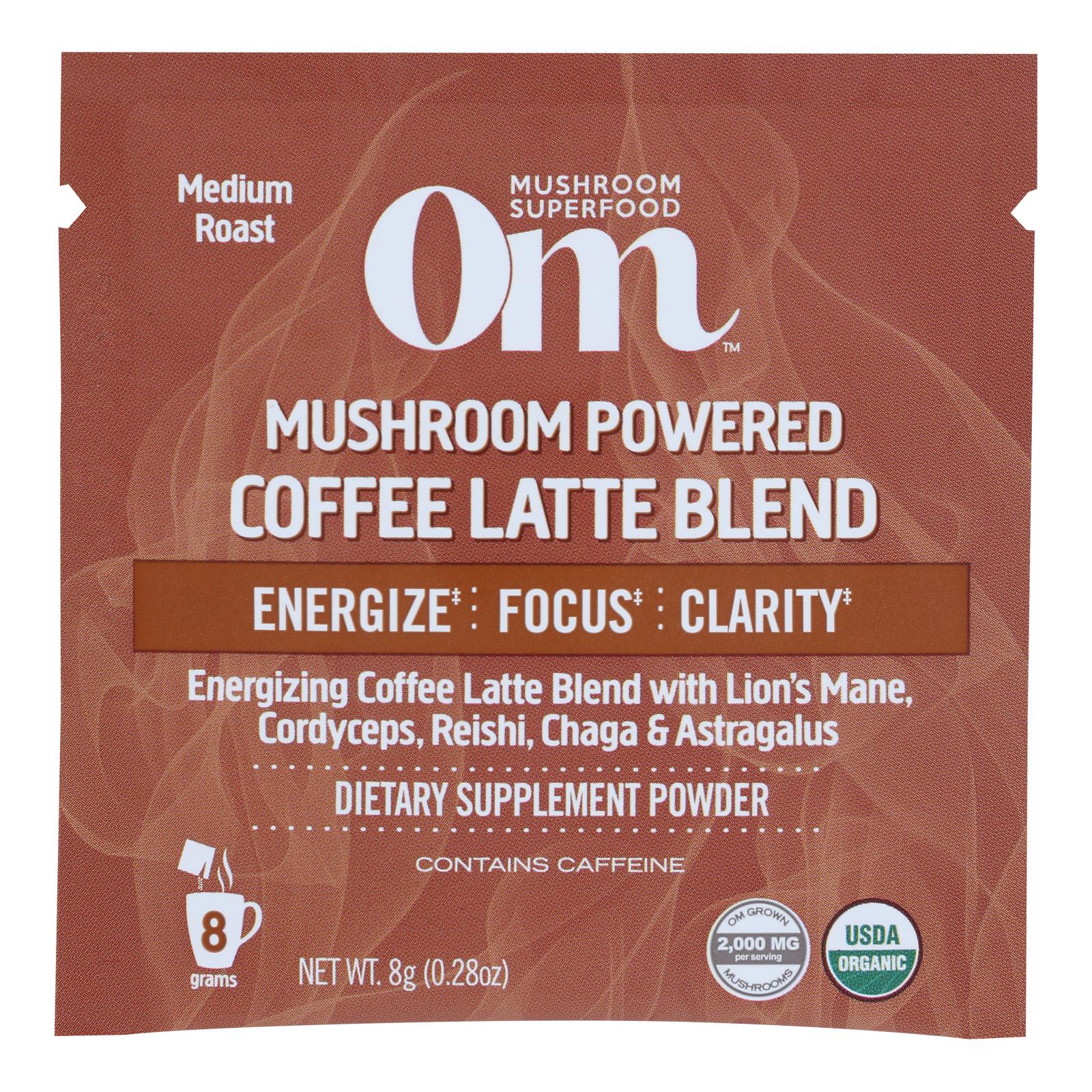 Om - Coffee Ltte Mushroom Pwdr - 1 Each 1-10 Ct - GreatEagleInc