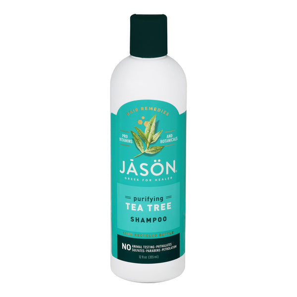 Jason Natural Products - Shampoo Tea Tree Purifying - 1 Each 1-12 Fz - GreatEagleInc