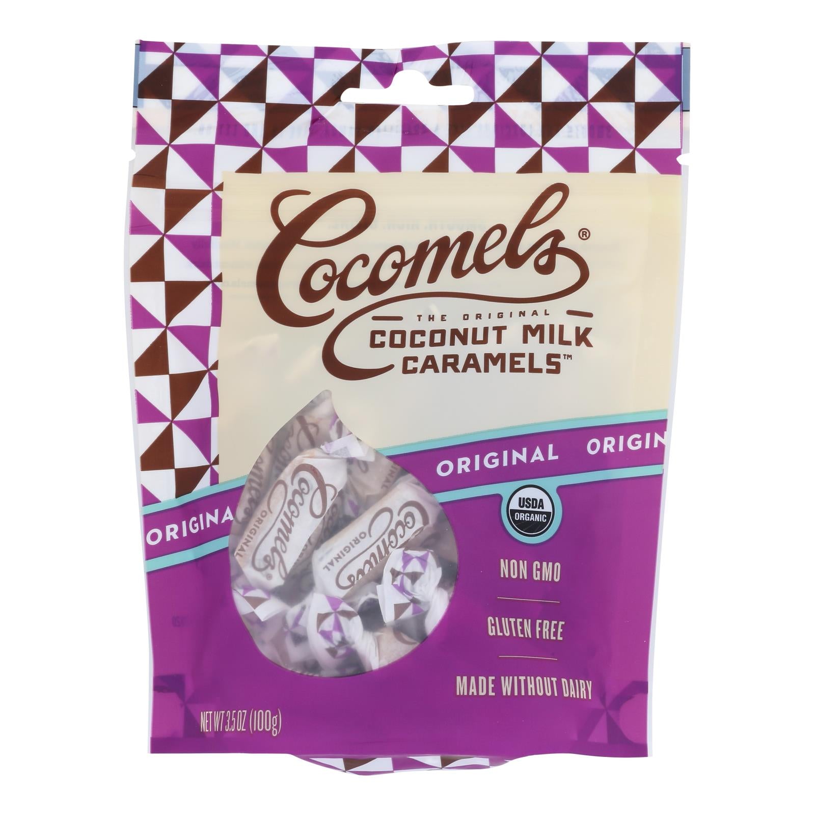 Cocomel - Organic Coconut Milk Caramels - Original - Case Of 6 - 3.5 Oz. - Eco-Friendly Home & Grocery