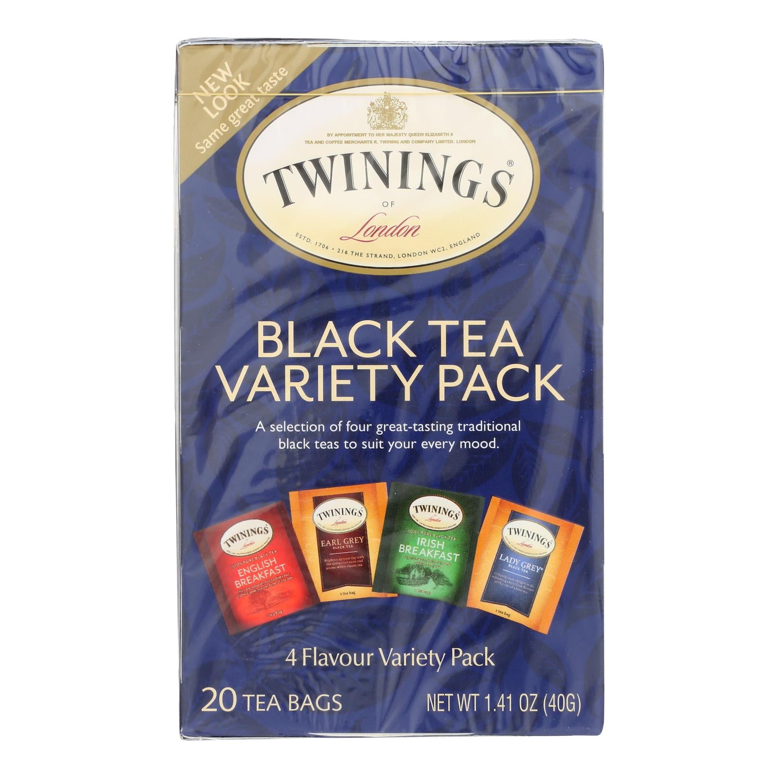 Twinings Tea Black Tea - Case Of 6 - 20 Bags - Eco-Friendly Home & Grocery