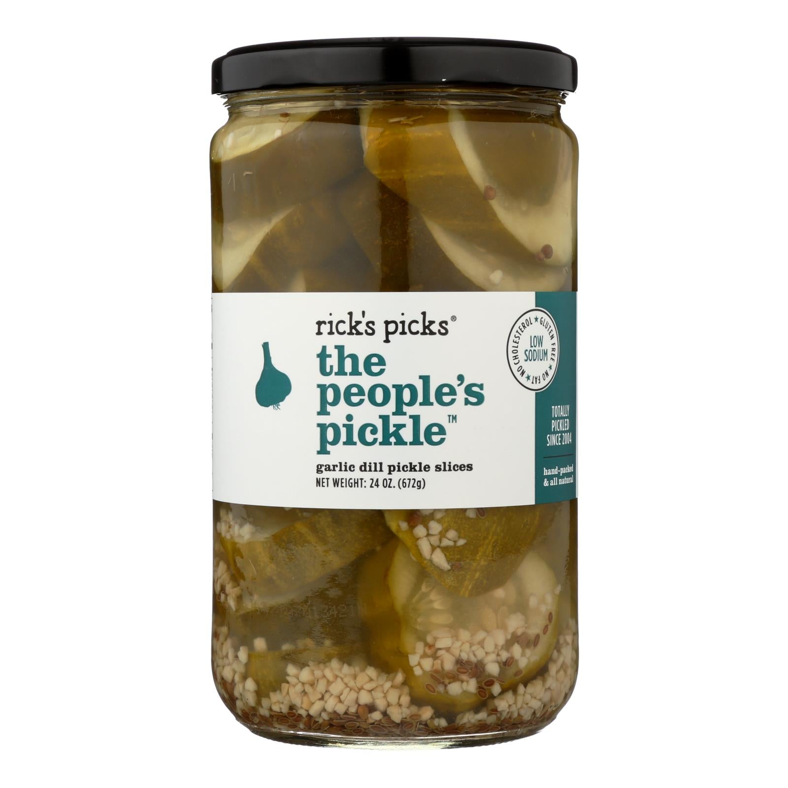 Rick's Picks The People's Pickle - Case Of 6 - 24 Oz. - GreatEagleInc
