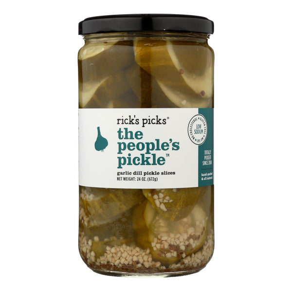 Rick's Picks The People's Pickle - Case Of 6 - 24 Oz. - Eco-Friendly Home & Grocery