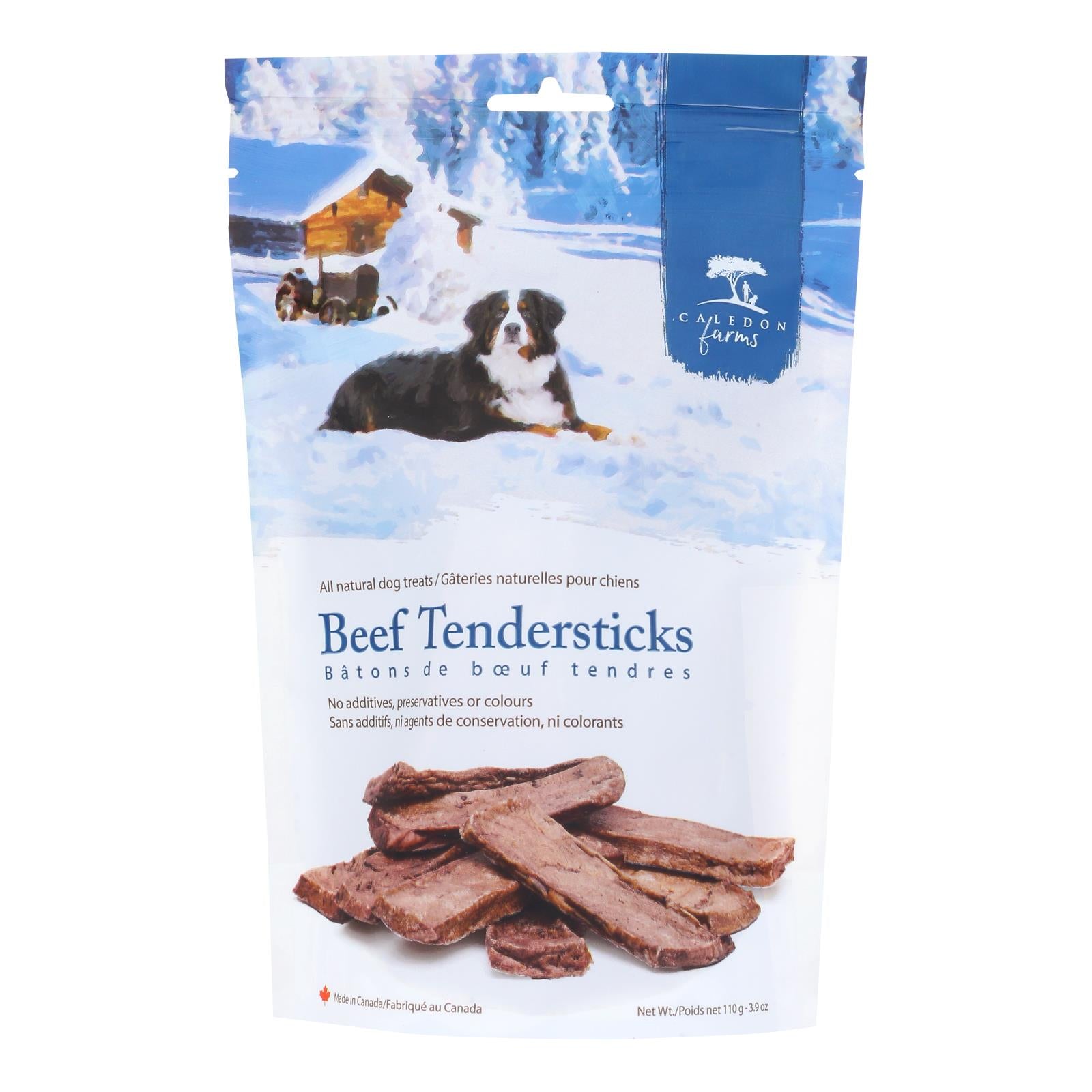 Caledon Farms - Dog Treat Beef Tenderstck - Case Of 4-3.9 Oz - GreatEagleInc