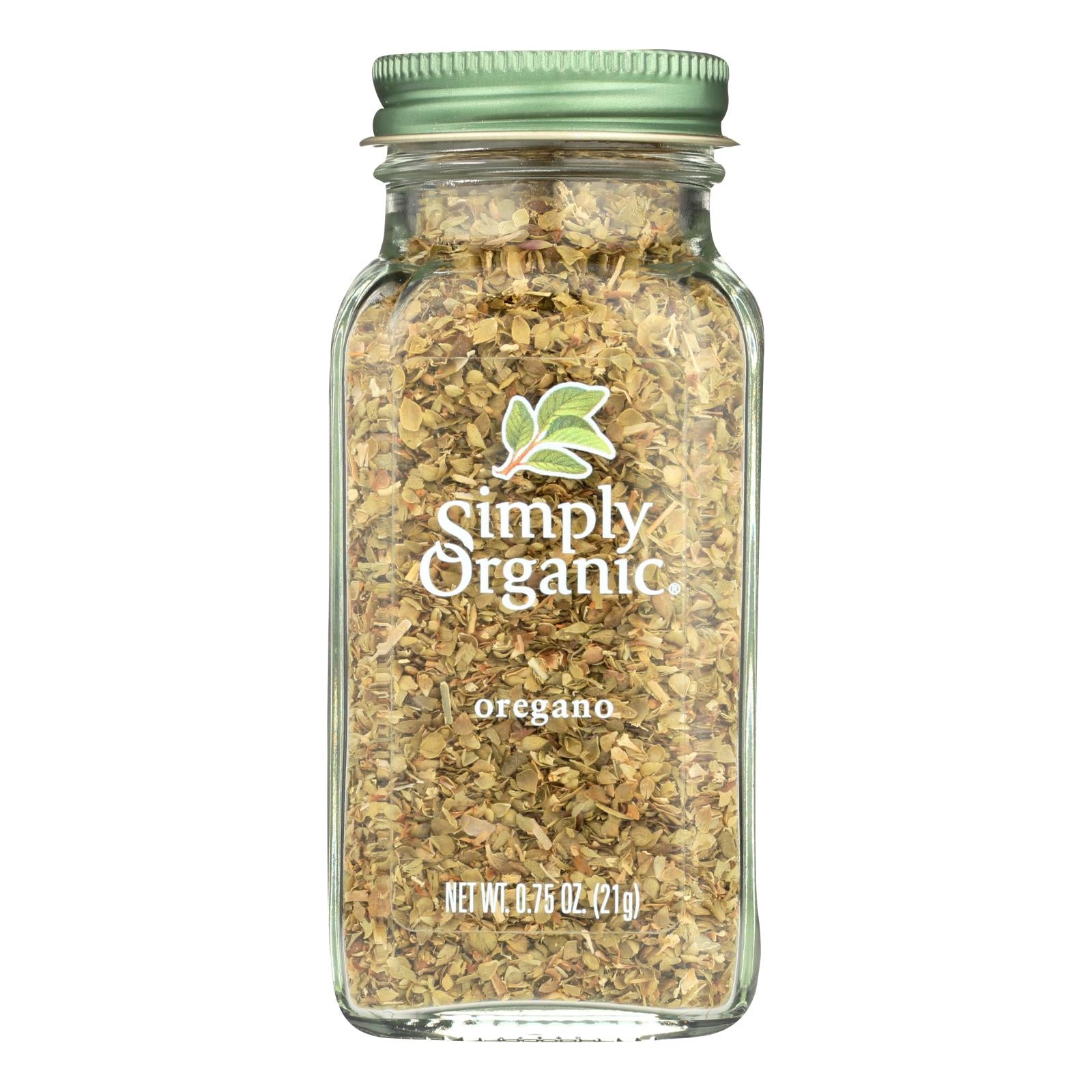 Simply Organic Oregano - Case Of 6 - 0.75 Oz. - Eco-Friendly Home & Grocery