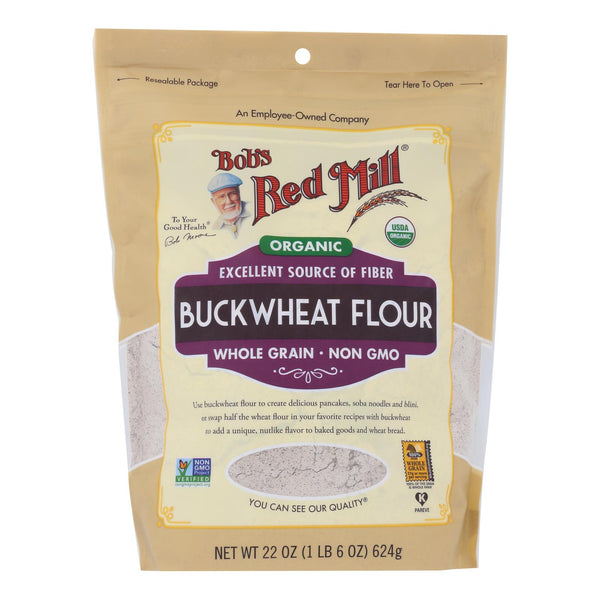 Bob's Red Mill - Flour Buckwheat - Case Of 4 - 22 Oz - GreatEagleInc