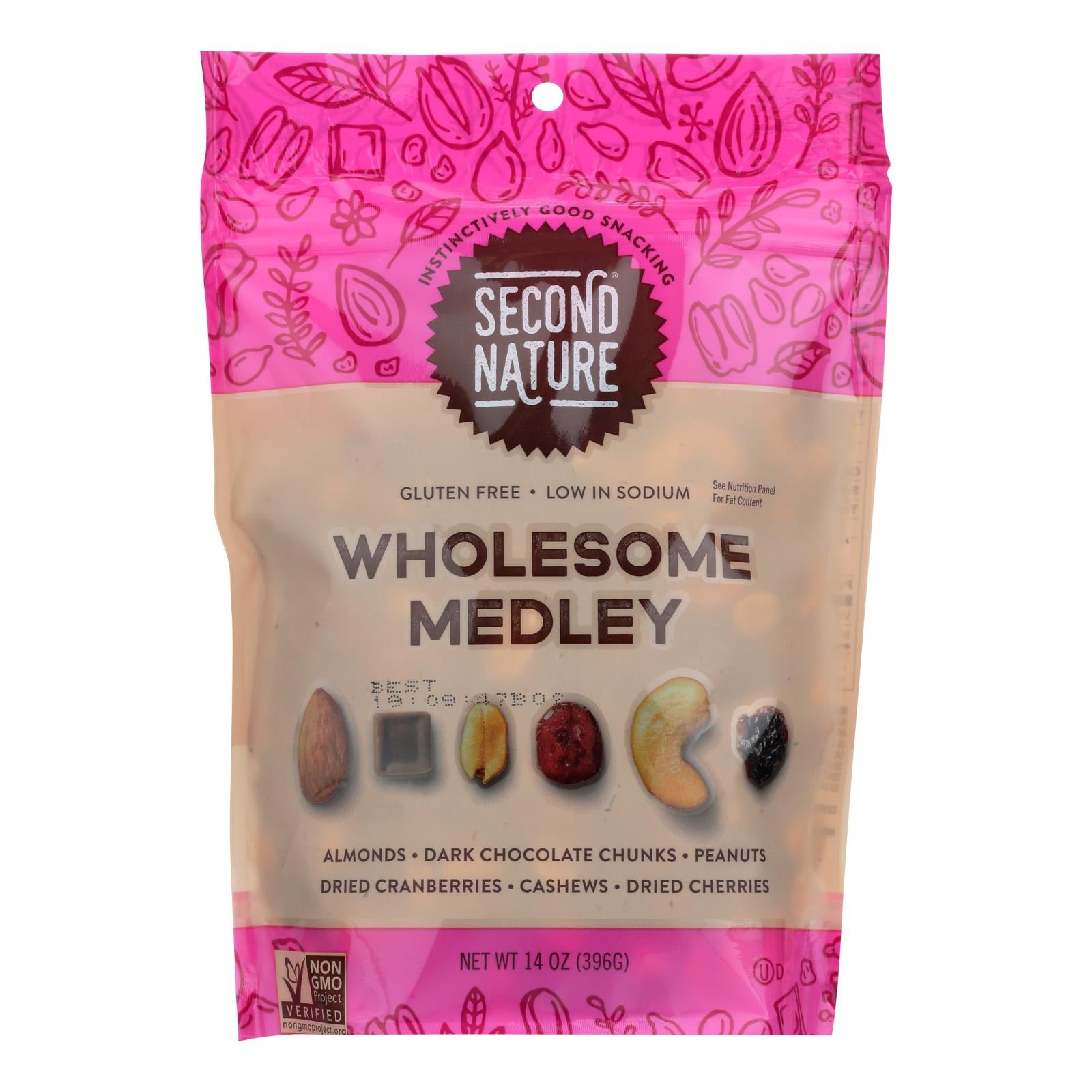 Second Nature - Nut Medley Wholesome - Case Of 6-14 Oz - GreatEagleInc