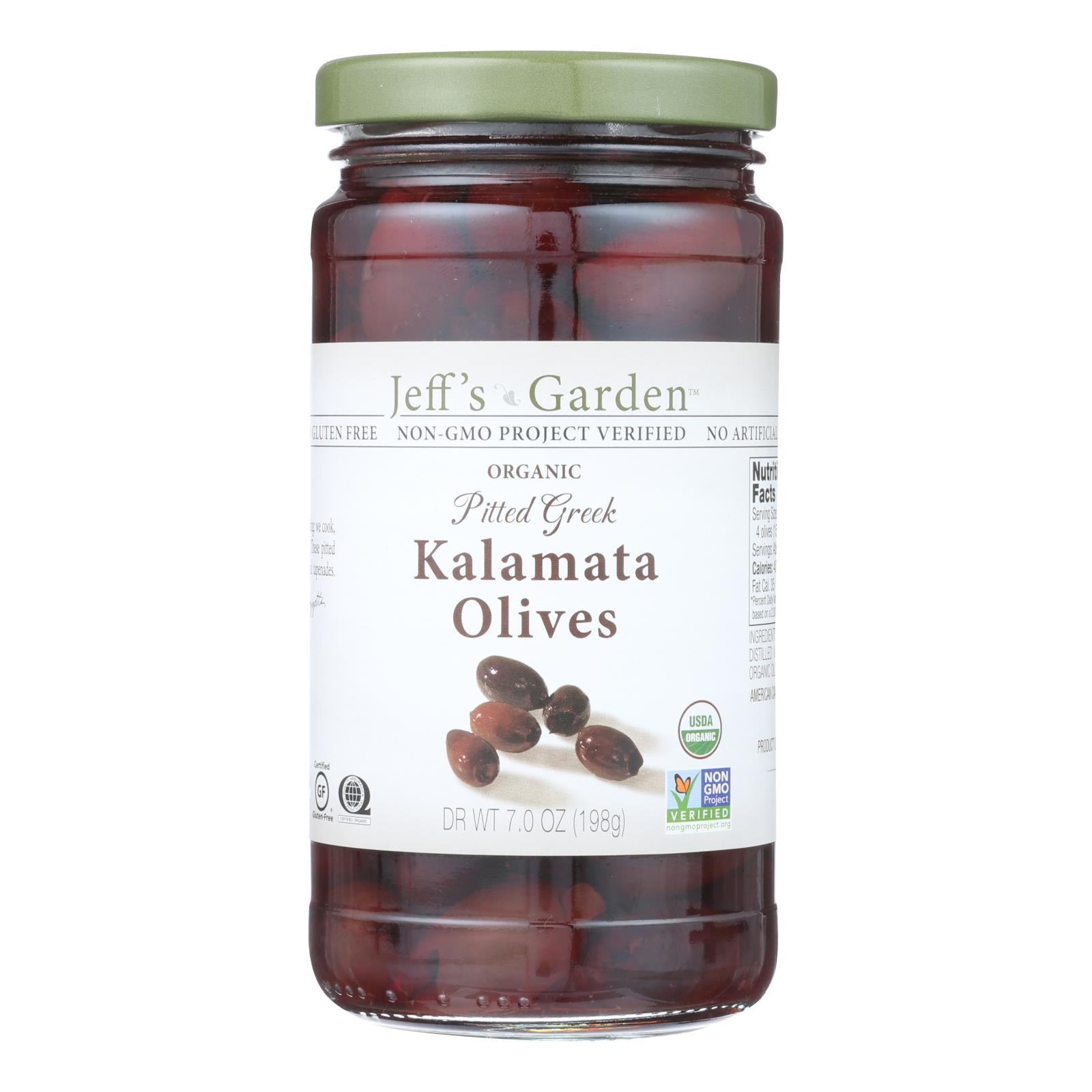 Jeff's Natural Jeff's Natural Kalamata Olive - Kalamata - Case Of 6 - 7 Oz. - GreatEagleInc