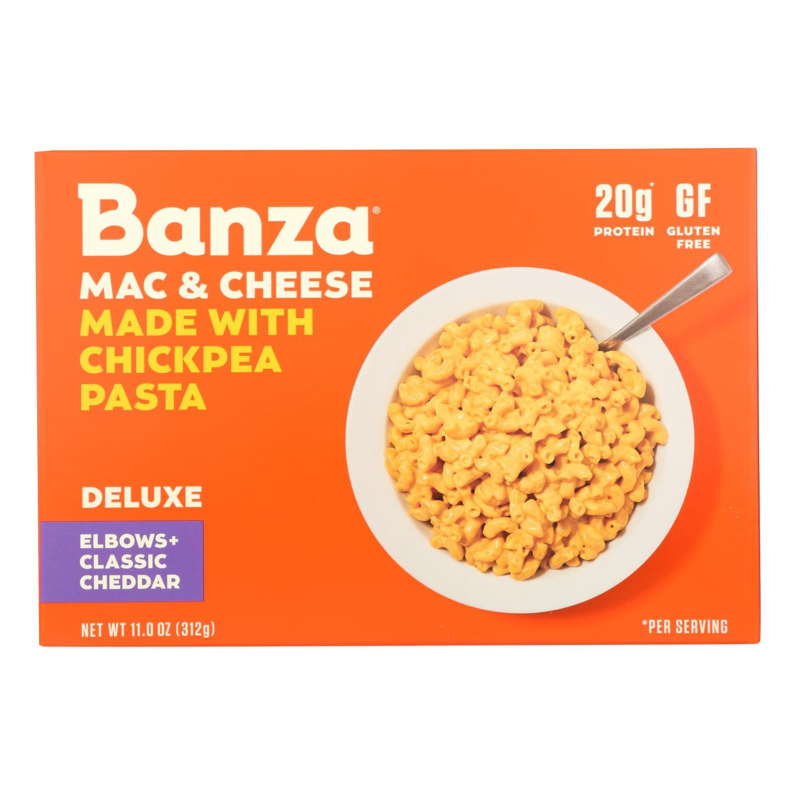 Banza - Mac Cheese Chickpea Chdr - Case Of 6 - 11 Oz - GreatEagleInc