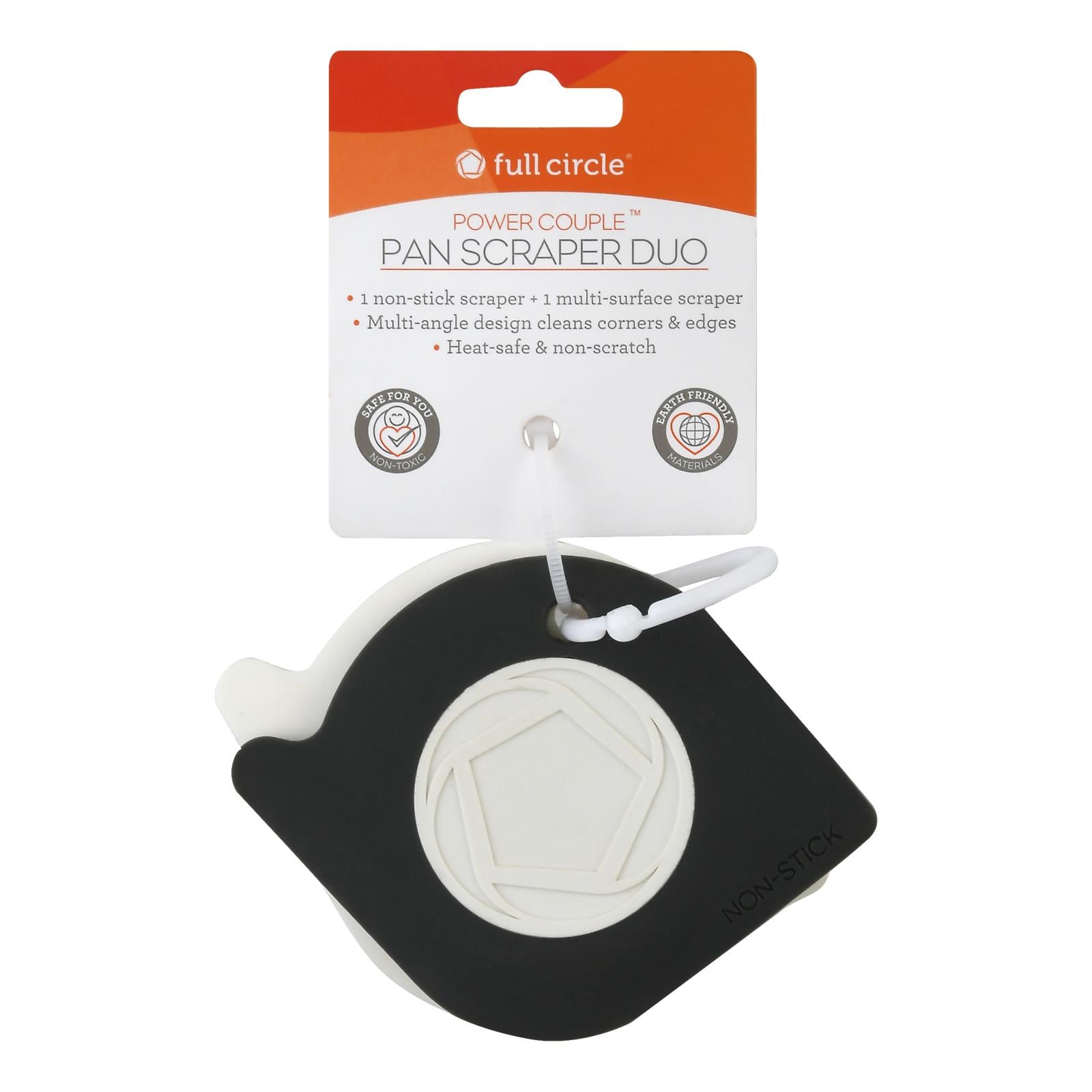 Full Circle Home - Pan Scrpr Pwr Cpl Gry/wht - Ea Of 1-1 Ct - GreatEagleInc