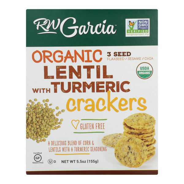 R. W. Garcia - Cracker 3 Seed Lntl Tur - Case Of 6 - 5.5 Oz - GreatEagleInc