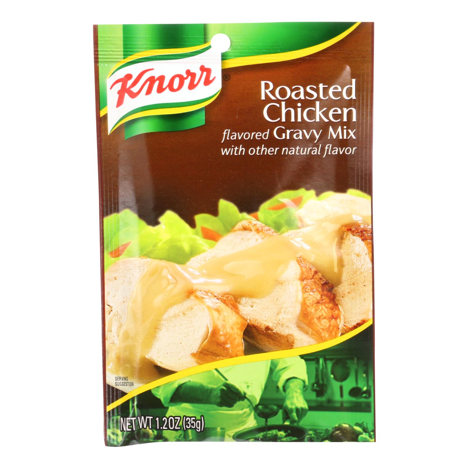 Knorr Gravy Mix - Roasted Chicken - 1.2 Oz - Case Of 12 - GreatEagleInc