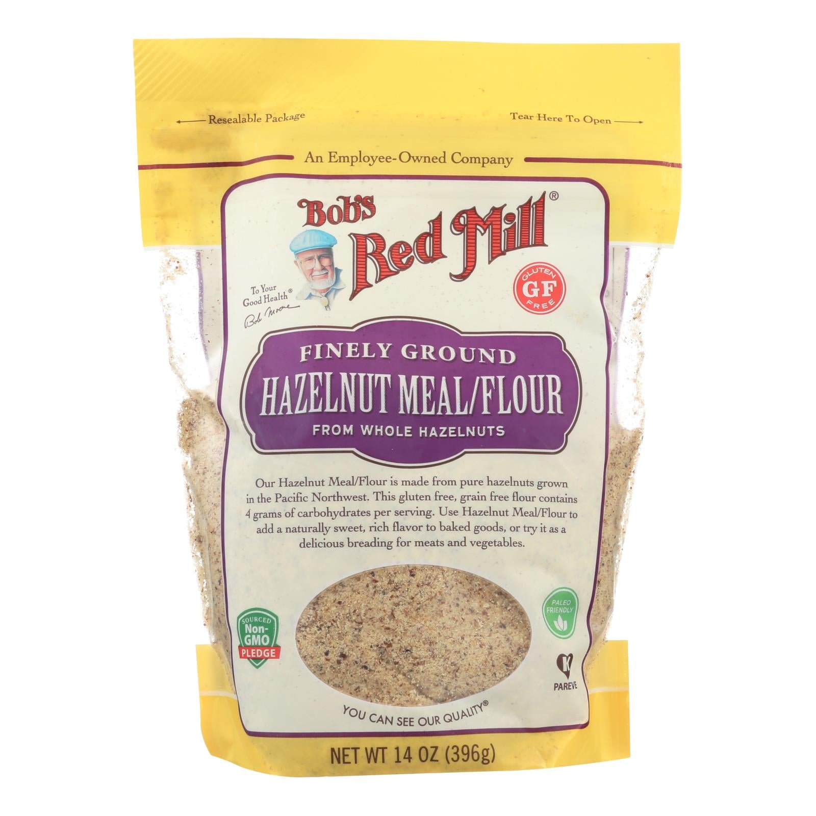 Bob's Red Mill - Meal/flour - Hazelnut - Case Of 4 - 14 Oz - GreatEagleInc