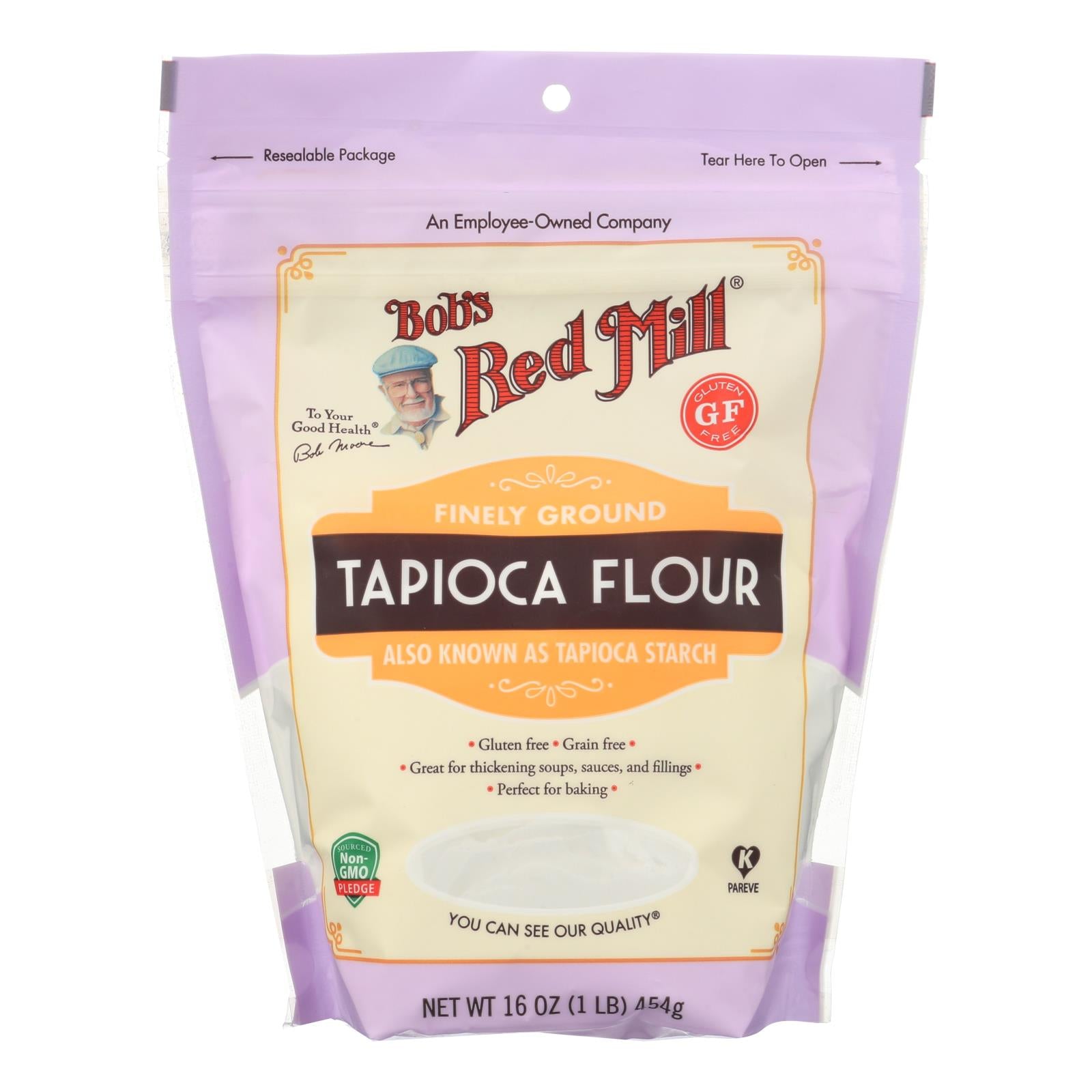Bob's Red Mill - Flour Tapioca - Case Of 4-16 Oz - GreatEagleInc
