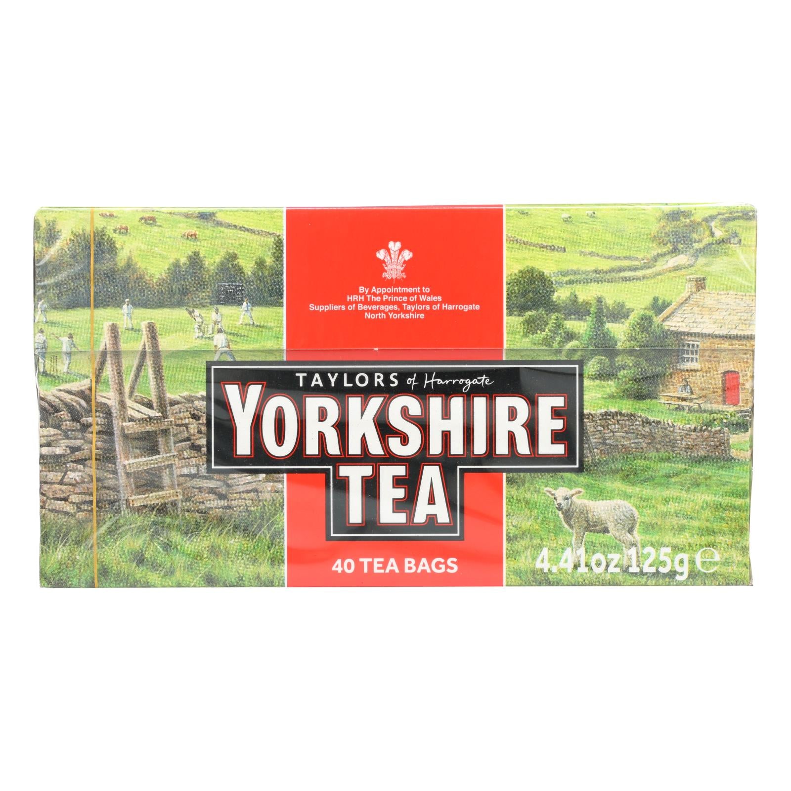 Taylors Of Harrogate Yorkshire Tea - Case Of 5 - 40 Bags - GreatEagleInc