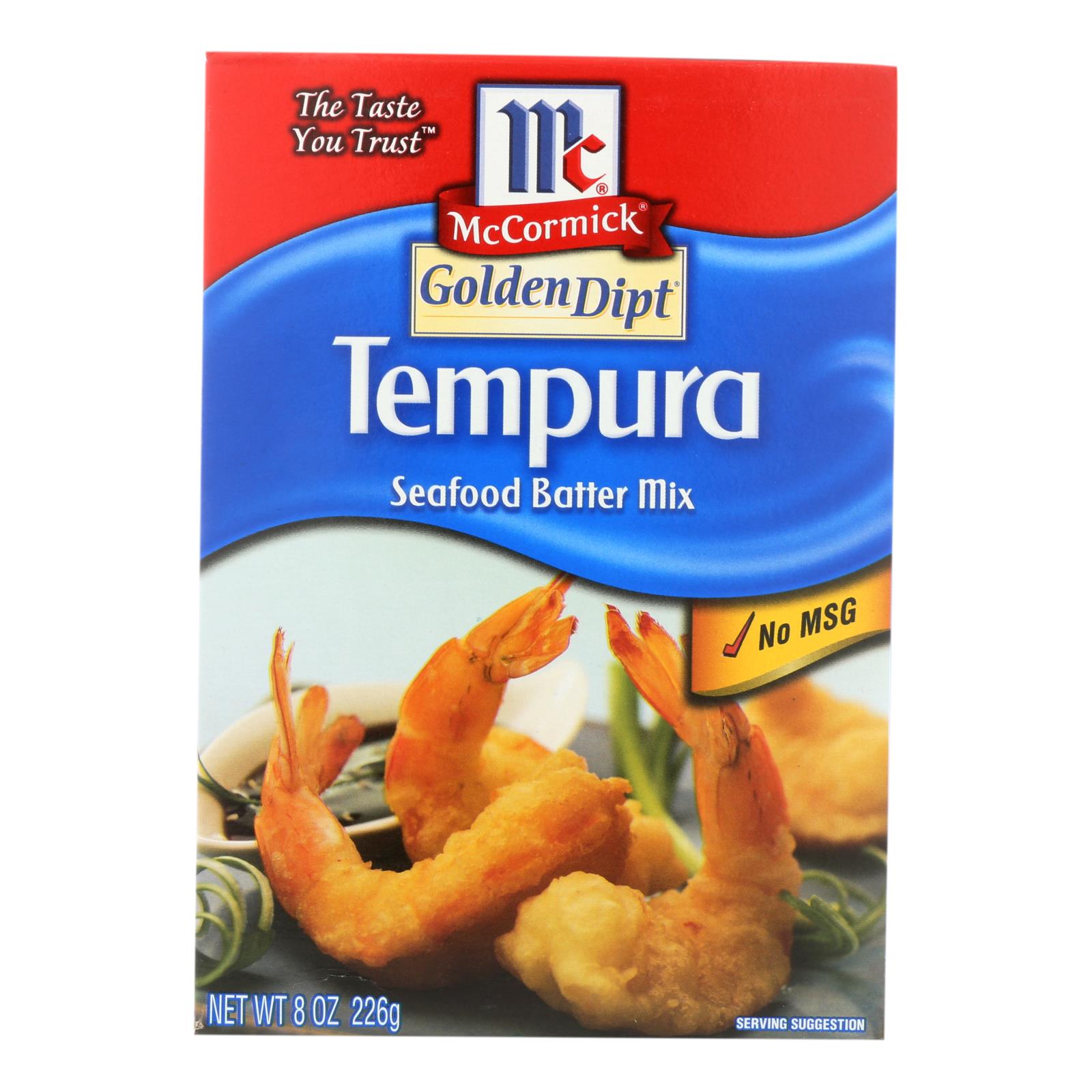 Golden Dipt - Breading - Tempura Mix - Case Of 8 - 8 Oz. - Eco-Friendly Home & Grocery