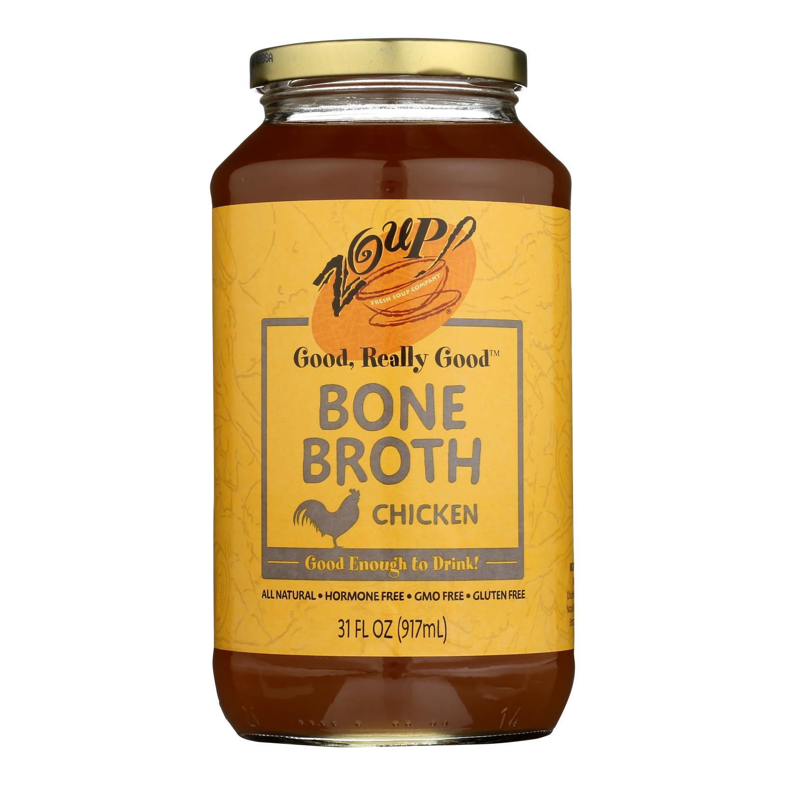 Zoup! Good Really Good - Bone Broth - Case Of 6 - 31 Fl Oz. - GreatEagleInc