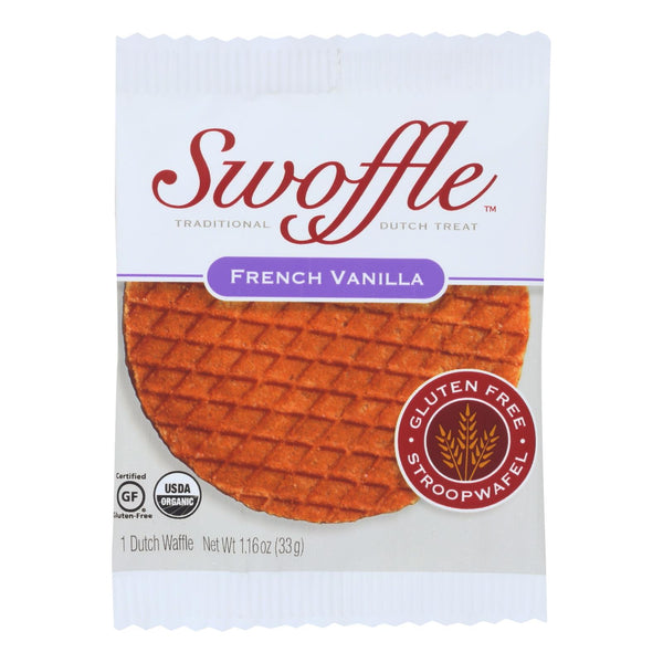 Swoffle Dutch Waffle - French Vanilla - Case Of 16 - 1.16 Oz. Default Title