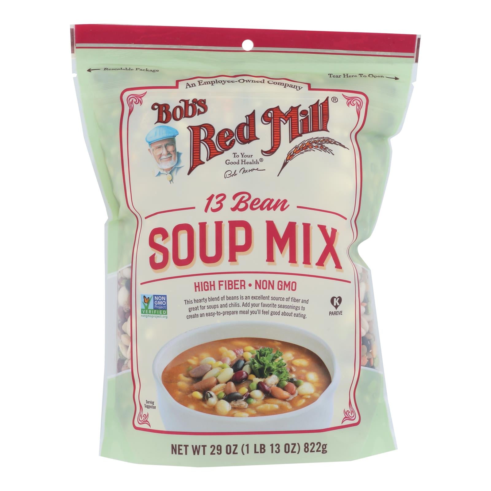Bob's Red Mill - Soup Mix 13 Bean - Case Of 4-29 Oz - GreatEagleInc