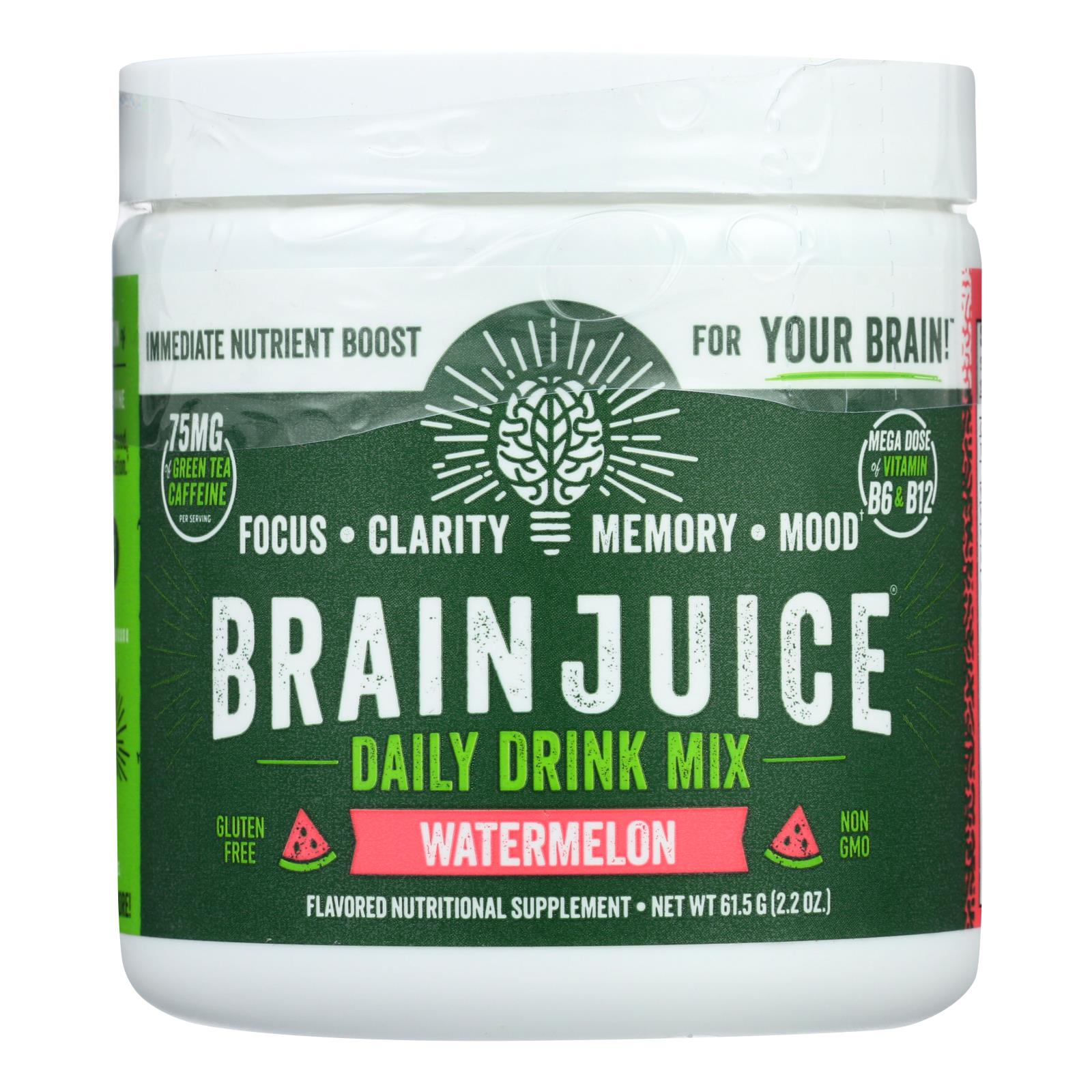 Brain Juice - Watermelon Powder Original - 1 Each - 2.2 Oz - GreatEagleInc