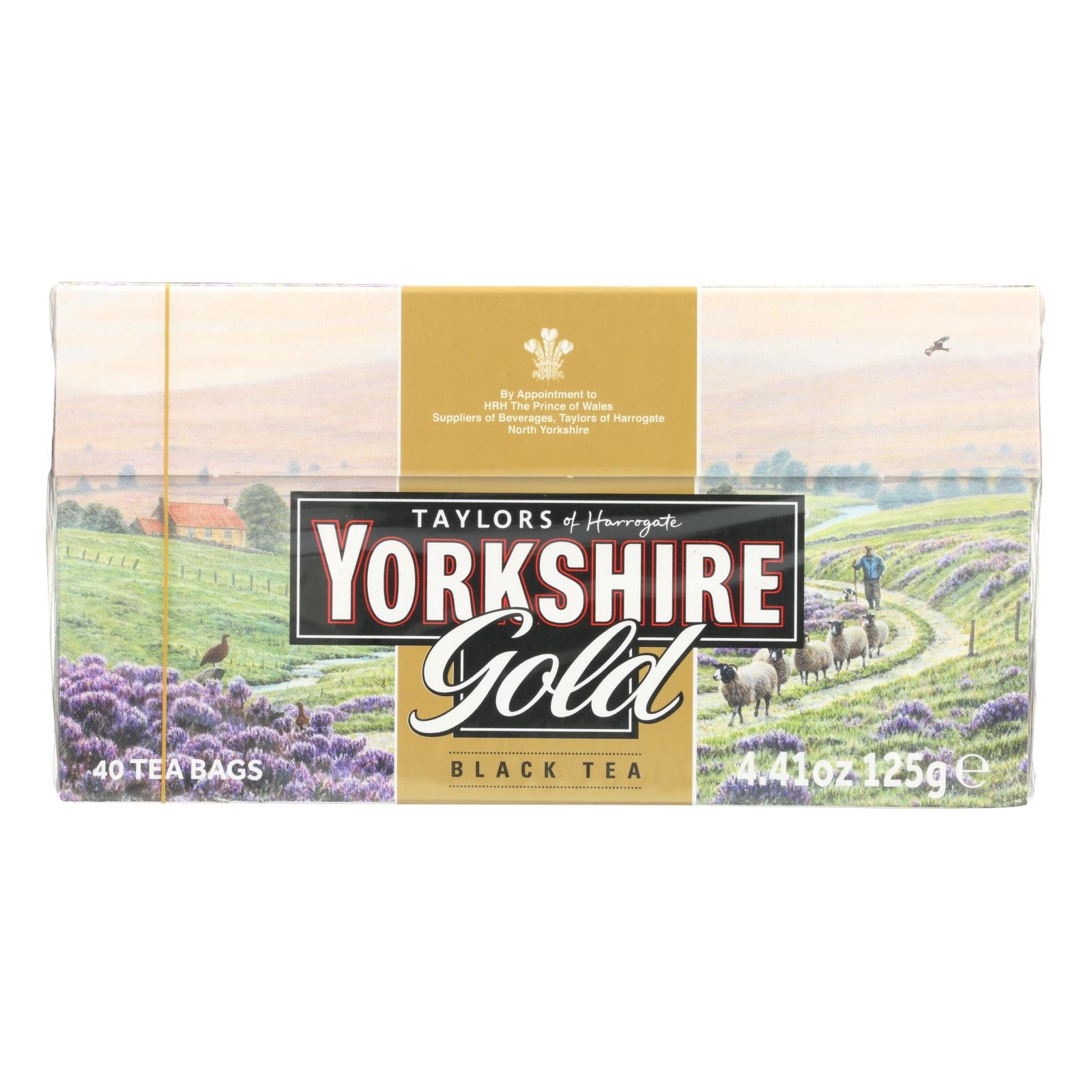 Taylors Of Harrogate Yorkshire Tea - Gold - Case Of 5 - 40 Bags - GreatEagleInc