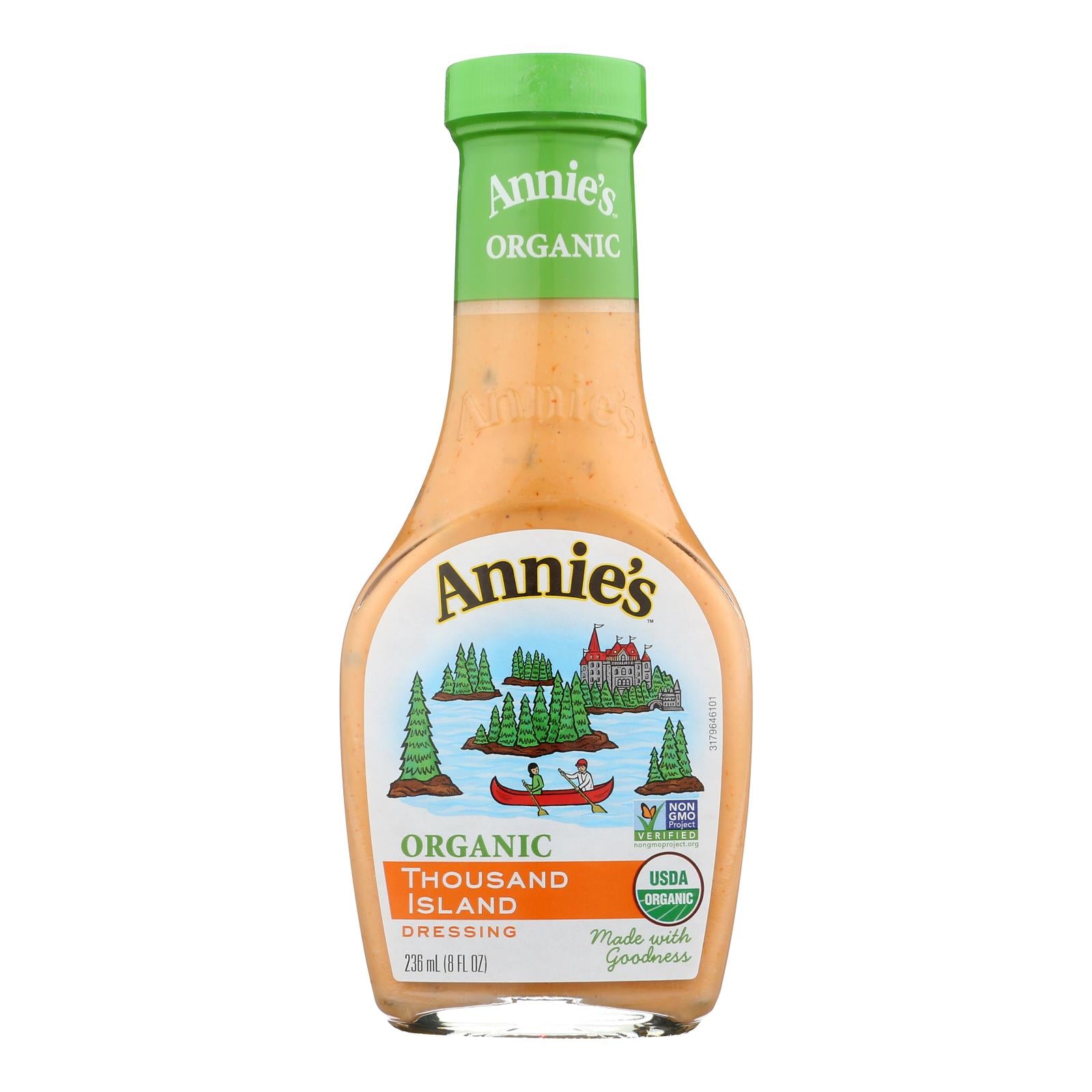 Annie's Naturals Organic Dressing Thousand Island - Case Of 6 - 8 Fl Oz. - GreatEagleInc