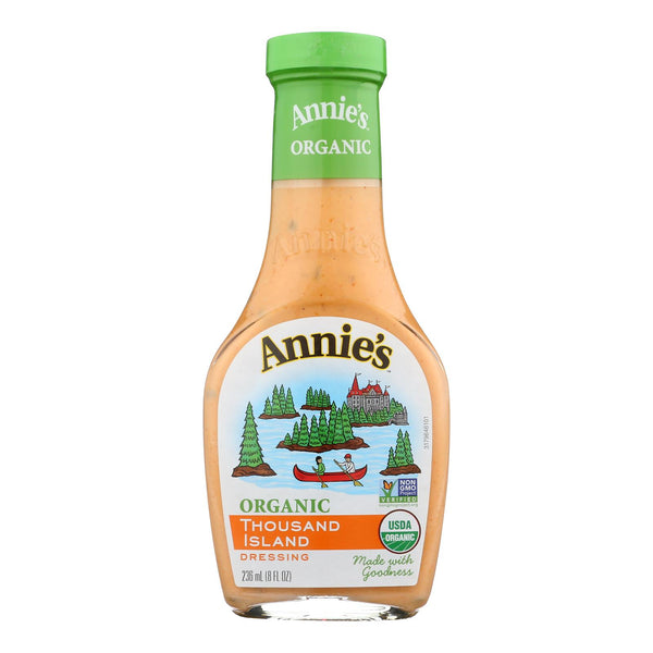 Annie's Naturals Organic Dressing Thousand Island - Case Of 6 - 8 Fl Oz. - GreatEagleInc