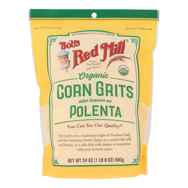 Bob's Red Mill - Corn Grits Polenta - Case Of 4 - 24 Oz - GreatEagleInc