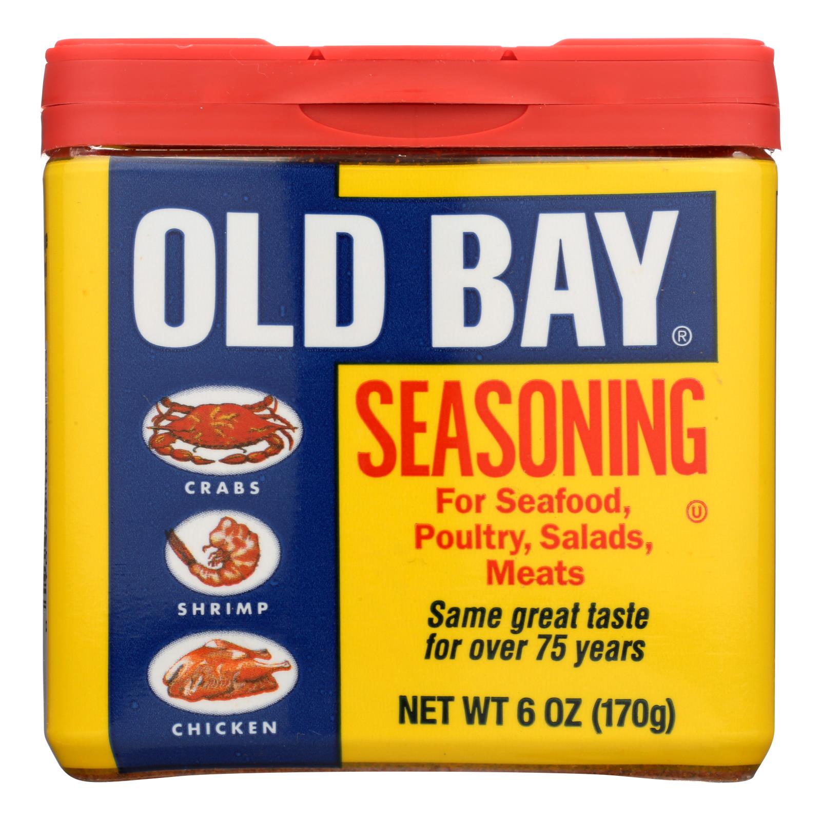 Old Bay - Seasoning - Original - Case Of 8 - 6 Oz - GreatEagleInc