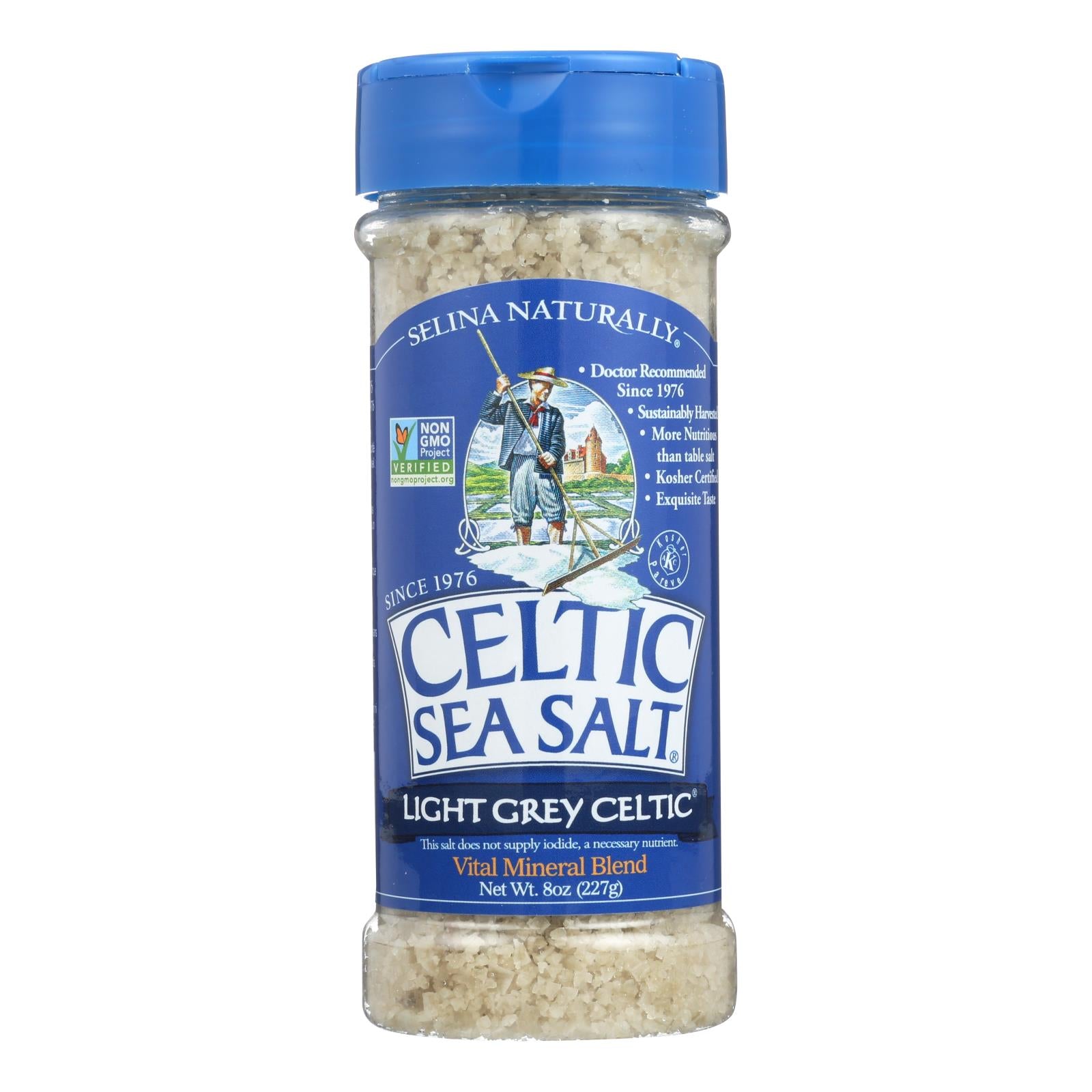 Celtic Sea Salt - Light Grey Celtic - Case Of 6 - 8 Oz. - GreatEagleInc