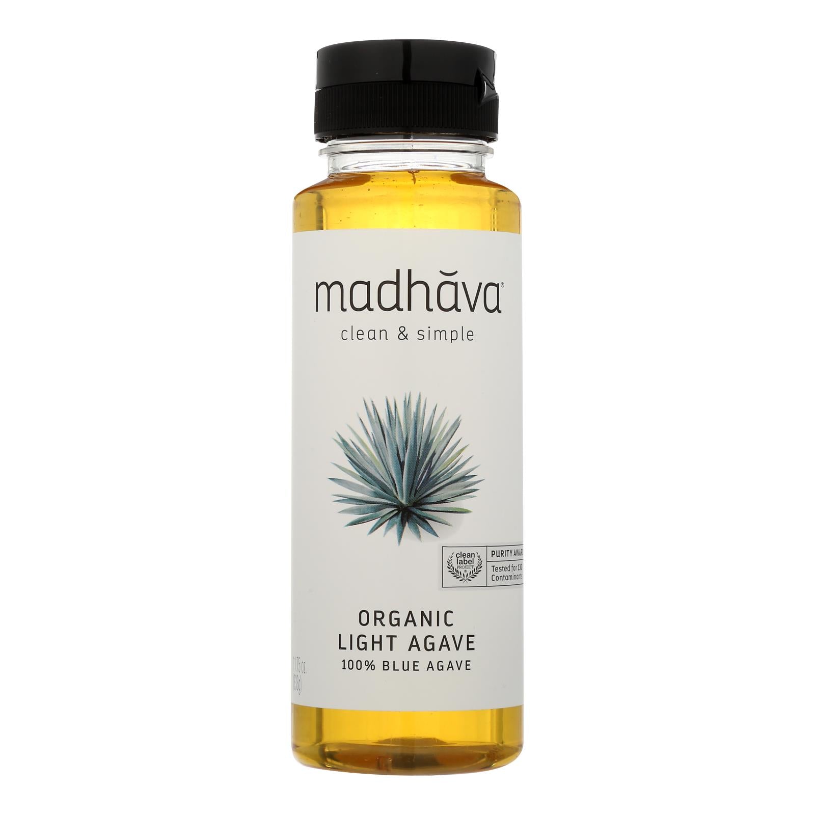 Madhava Honey Golden Light Agave - Case Of 6 - 11.75 Fl Oz. - GreatEagleInc