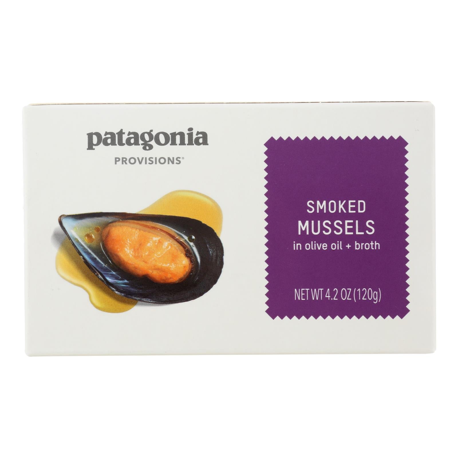 Patagonia - Mussels Smoked - Case Of 10 - 4.2 Oz - GreatEagleInc