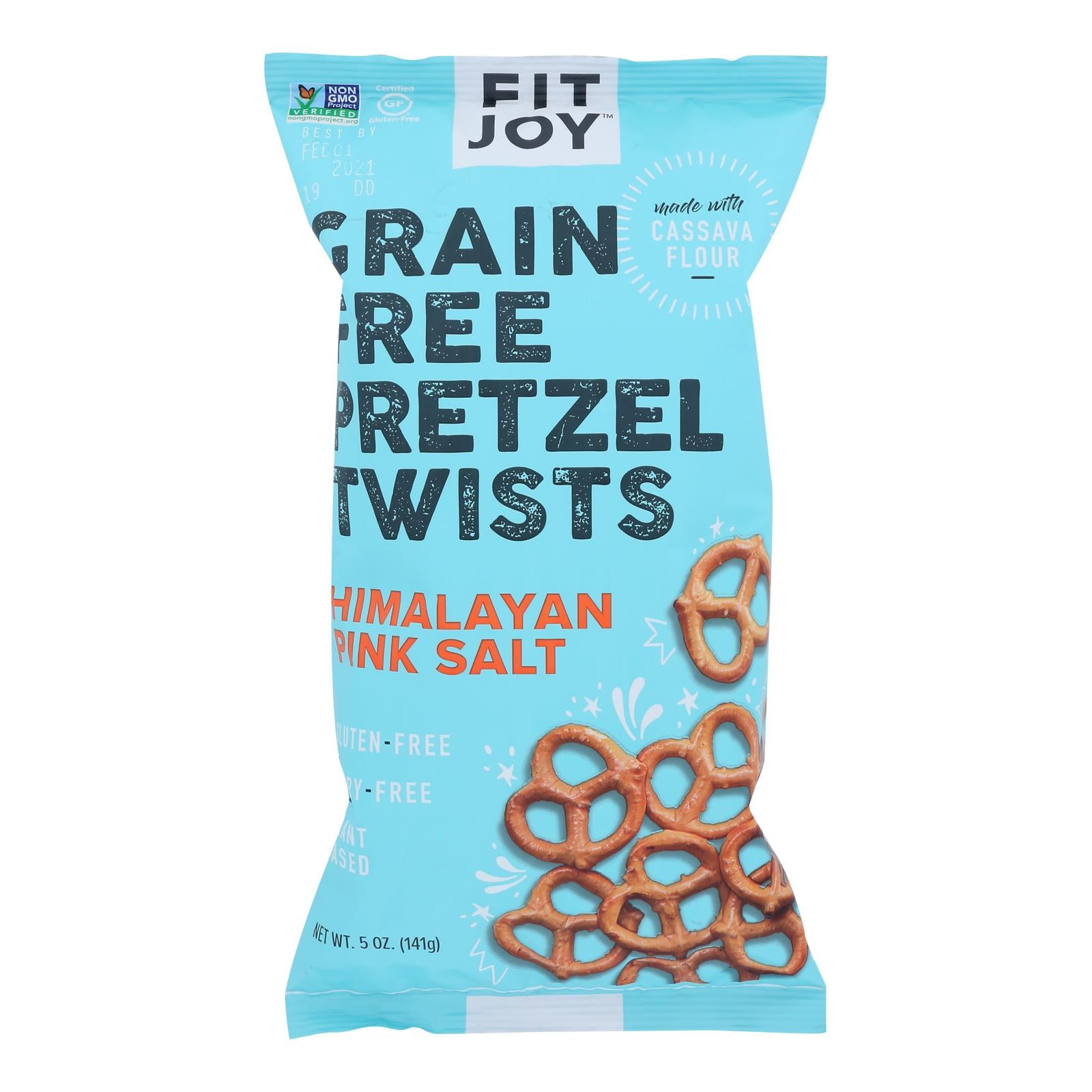 Fitjoy - Pretzels Green Fr Him Sea Salt - Case Of 12 - 5 Oz - GreatEagleInc