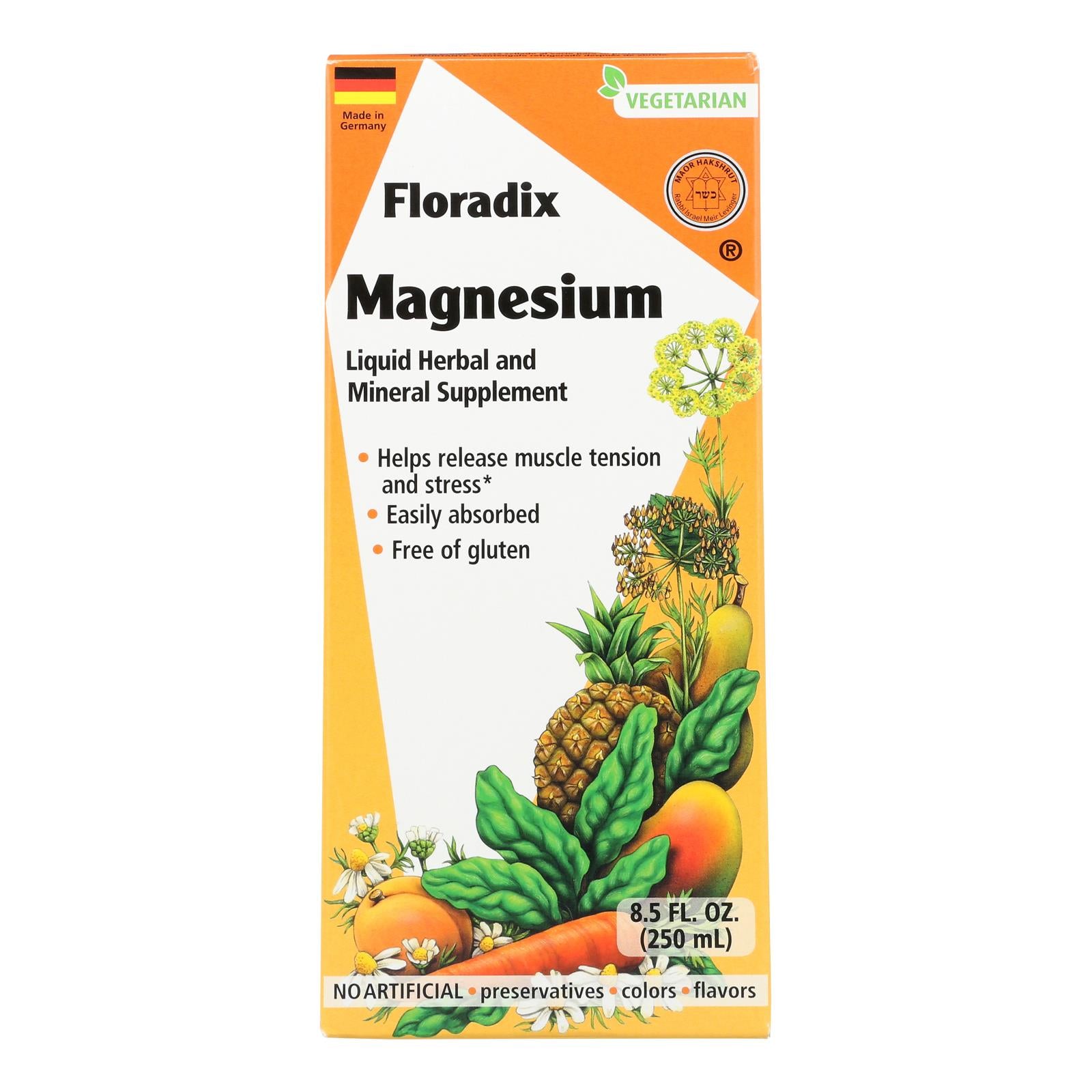 Floradix - Magnesium Liquid - 1 Each 1-8.5 Fz - GreatEagleInc