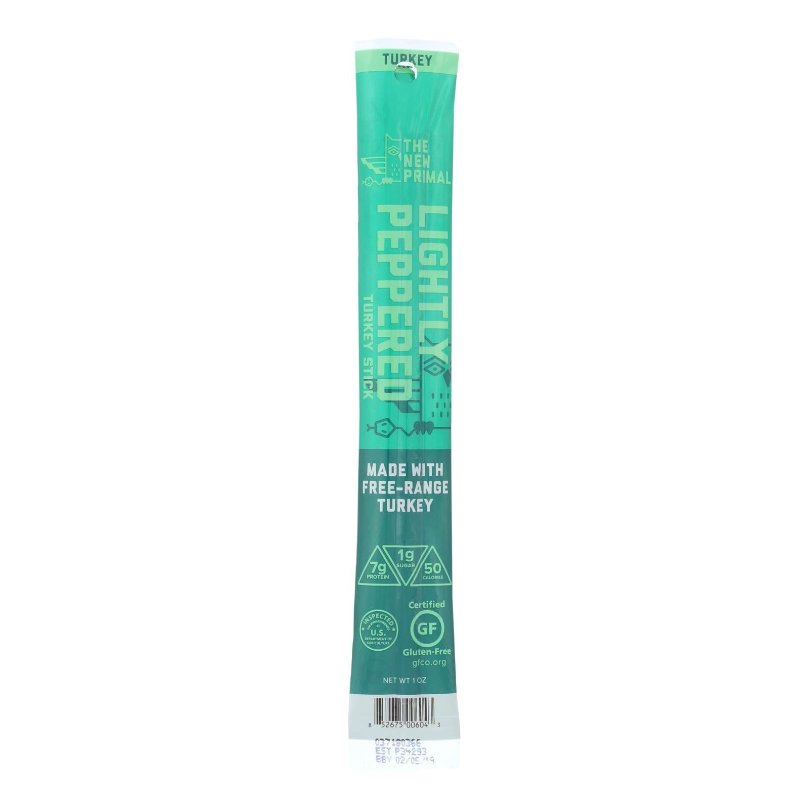 The New Primal Beef Sticks - Free Range - Case Of 20 - 1 Oz. - Eco-Friendly Home & Grocery