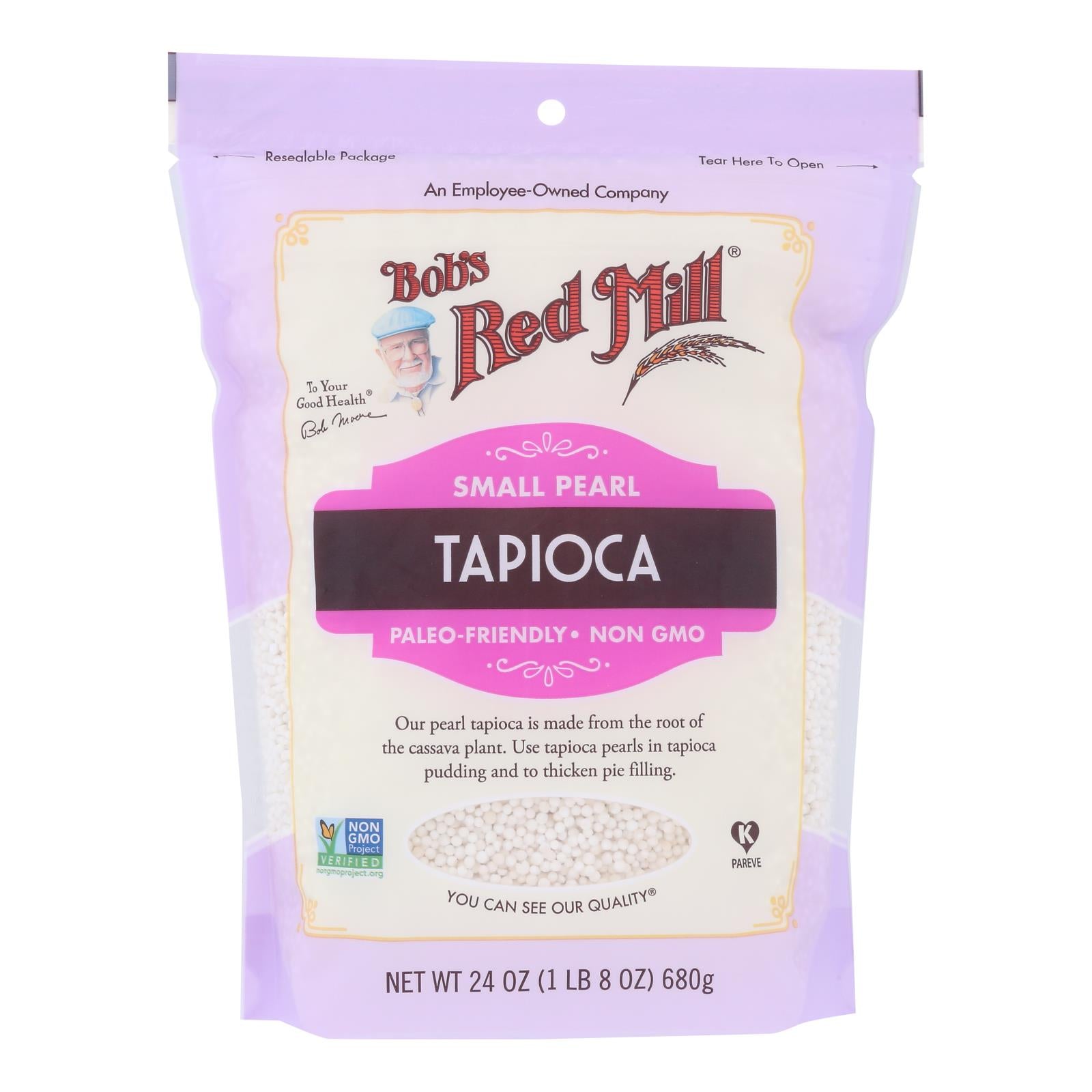 Bob's Red Mill - Tapioca Pearl Small - Case Of 4 - 24 Oz - GreatEagleInc