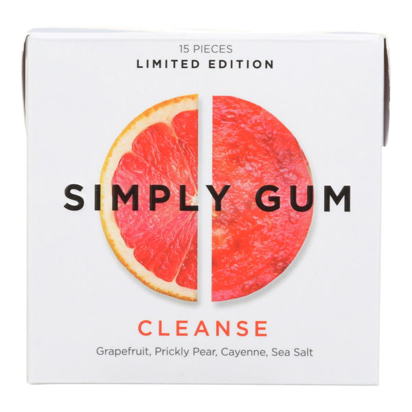 Simply Gum - Gum Cleanse - Case Of 12 - 15 Ct - GreatEagleInc
