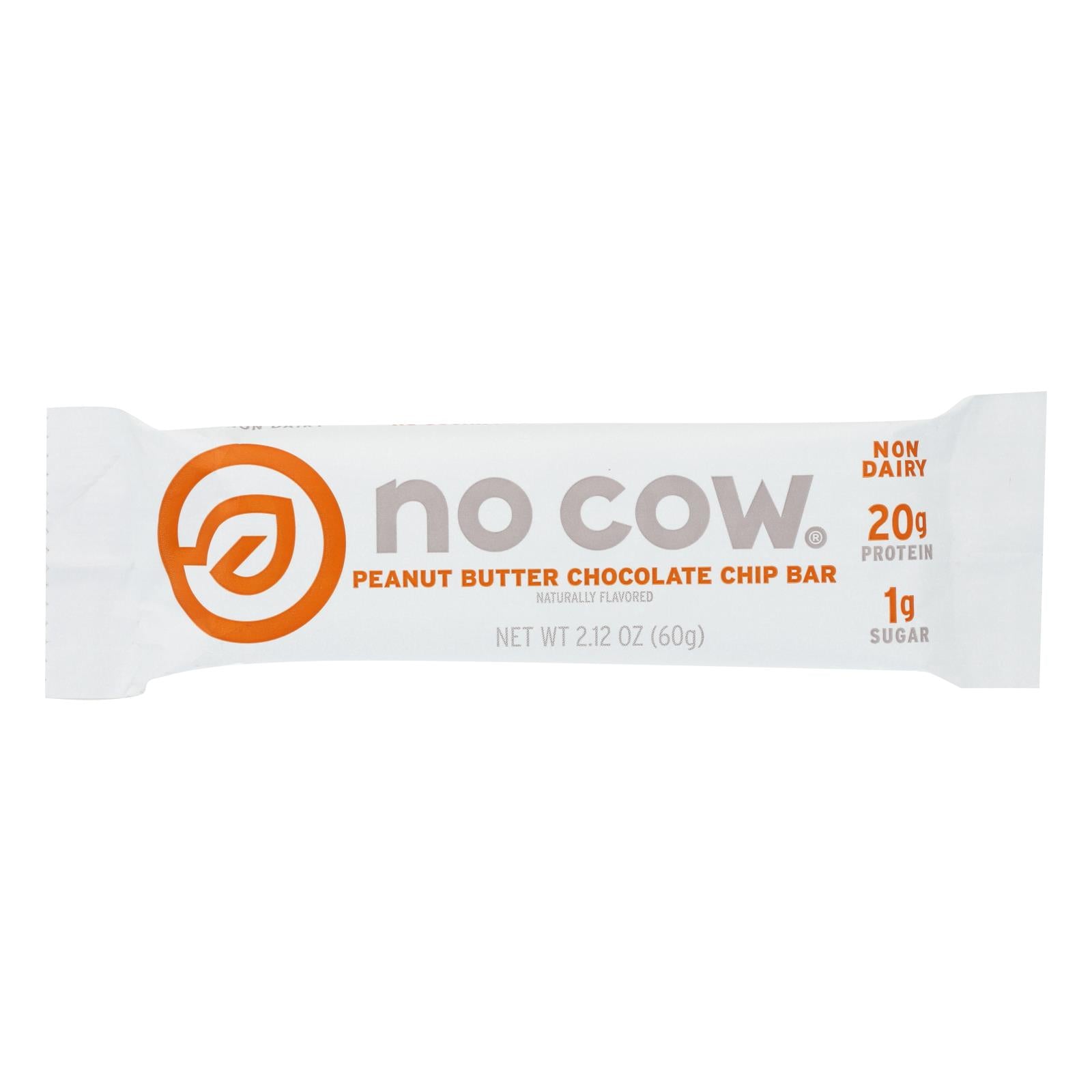 No Cow Bar Protein Bar - Case Of 12 - 2.12 Oz - GreatEagleInc