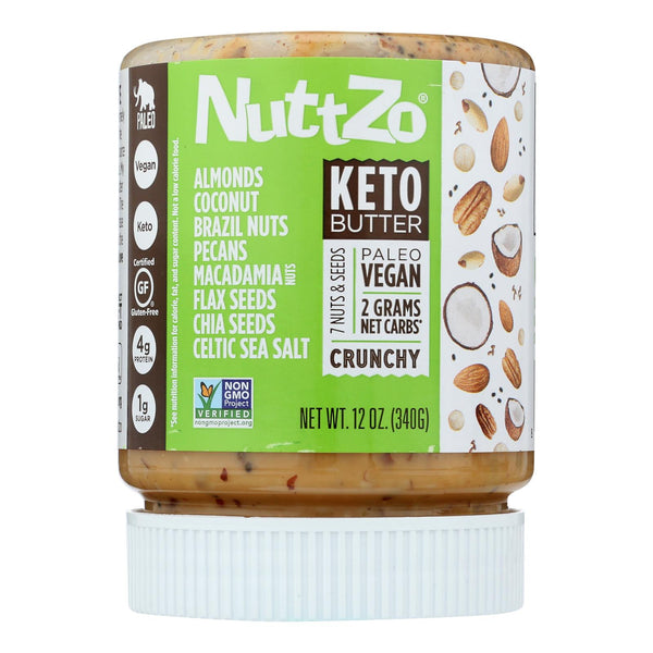 Nuttzo - Nut & Seed Butter Keto - Case Of 6 - 12 Oz - GreatEagleInc