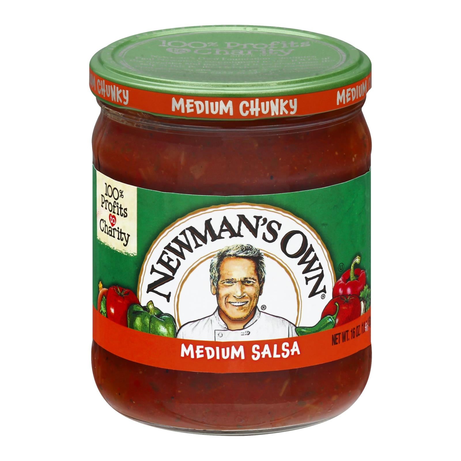 Newman's Own - Salsa Medium Chunky - Case Of 8-16 Oz - GreatEagleInc