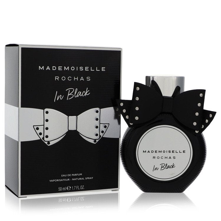 Mademoiselle Rochas In Black by Rochas Eau De Parfum Spray 1.7 oz for Women - GreatEagleInc