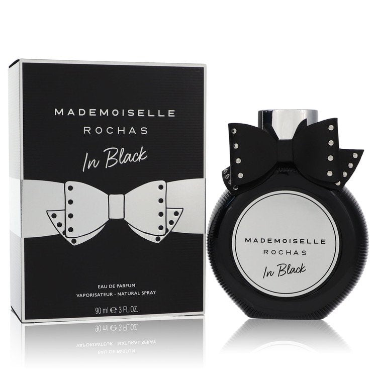 Mademoiselle Rochas In Black by Rochas Eau De Parfum Spray 3 oz for Women 3oz Regular
